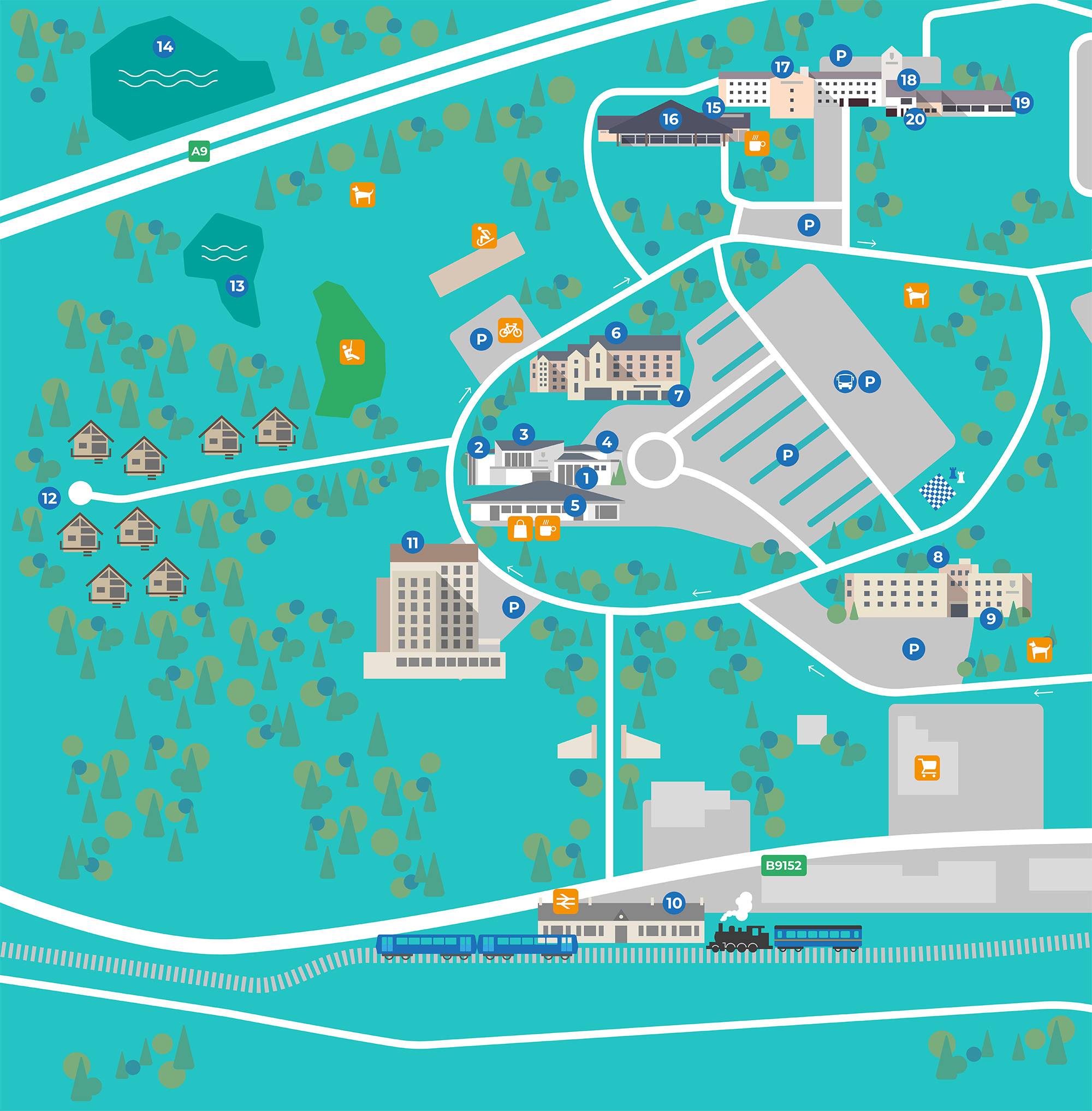 Aviemore Resort Map